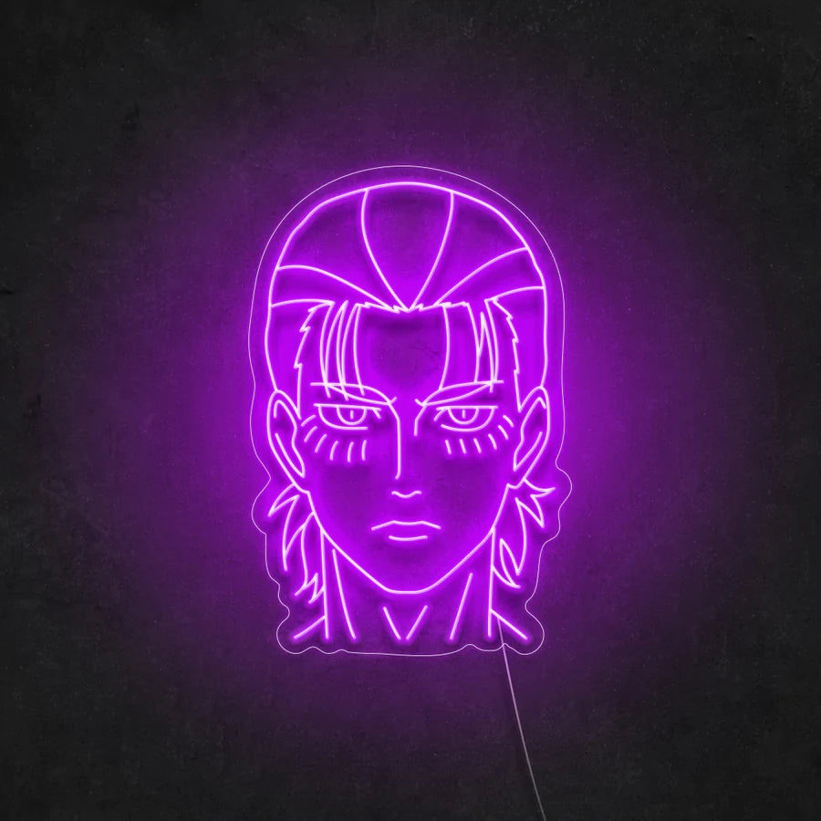 Eren Jaeger custom anime neon sign