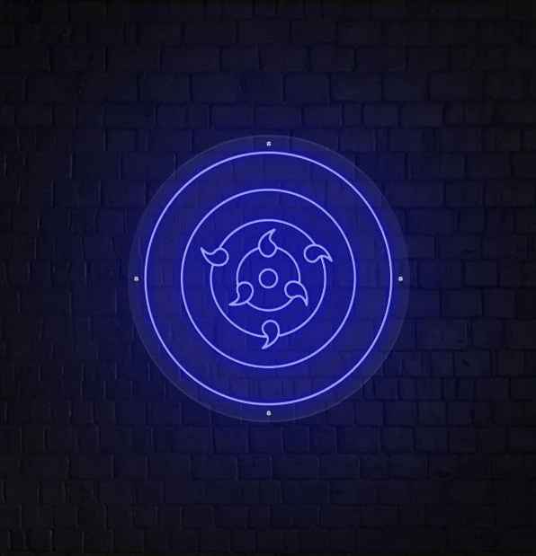 Rinne Sharingan custom anime neon sign