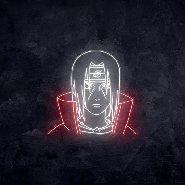 Itachi Uchiha custom neon sign