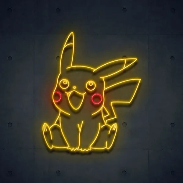 Pikachu custom neon sign