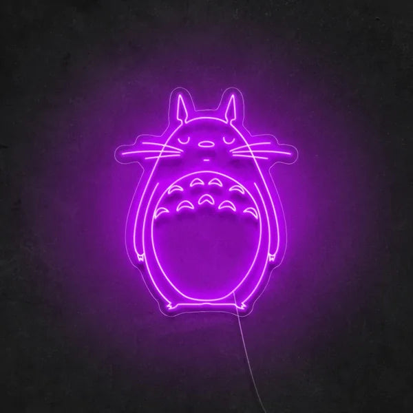 Totoro custom neon sign