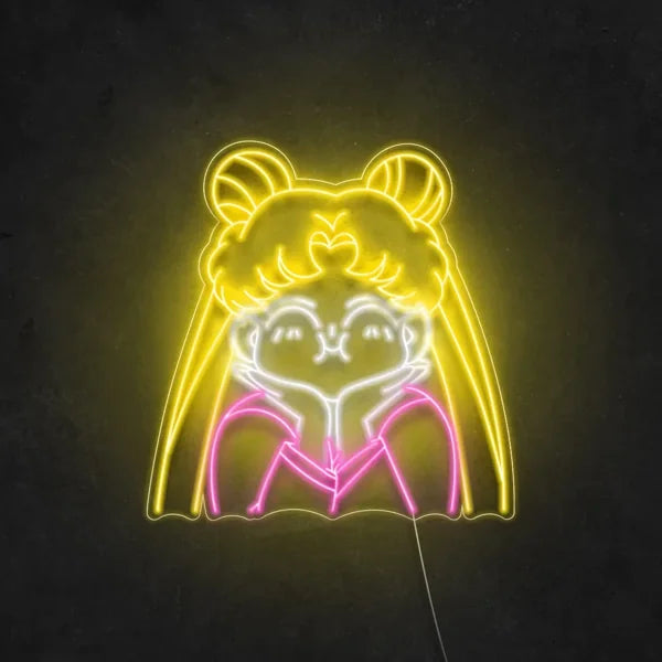 Usagi Tsukino custom neon sign
