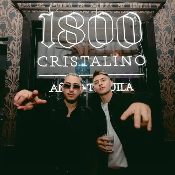 1800 Cristalino custom neon installation by Neon Aura